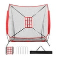 thumbnail image 1 of GARENDE Baseball Net 83inchx83inch Portable Easy Setup Lightweight Softball Pitching Net, 1 of 9