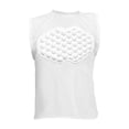 thumbnail image 1 of GARENDE Basketball Chest Protector Vest Chest Protection for Baseball Rugby Softball YM White, 1 of 9