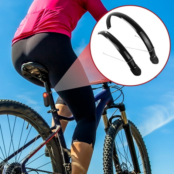 GARENDE Bike Front Rear Fenders Mudflaps for Bicycling Riding Mountain Bikes for 26inch