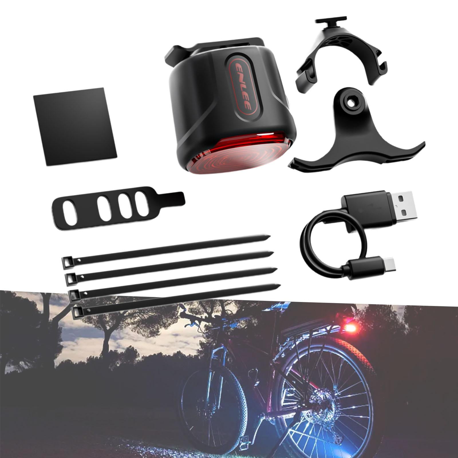 Adjustable Rear Light GARENDE Bike Rear Light Rear Lamp Easy Mount Rechargeable for Adults ...