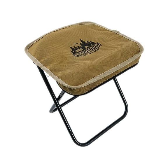 GARENDE Camping Stool Footrest with Bag Camping Chair Foot Rest Ultralight Small Khaki