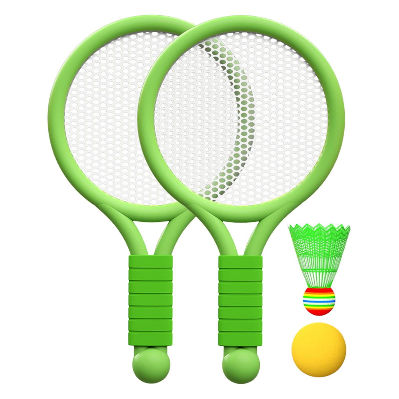 GARENDE Children Badminton Tennis Set Tennis Racket for Kids for Yard Girls Backyard Green