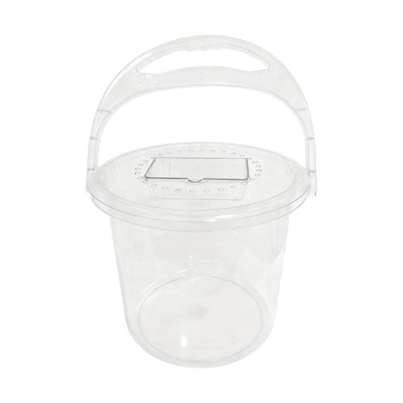 GARENDE Clear Bucket 13.5L Multi Purpose with Handle for Car Wash Floor Mopping Toys