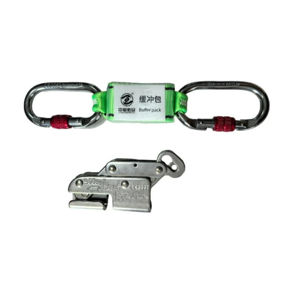 GARENDE Climbing Set Belay Device for Work Outdoor Roofing Work for 8 mm