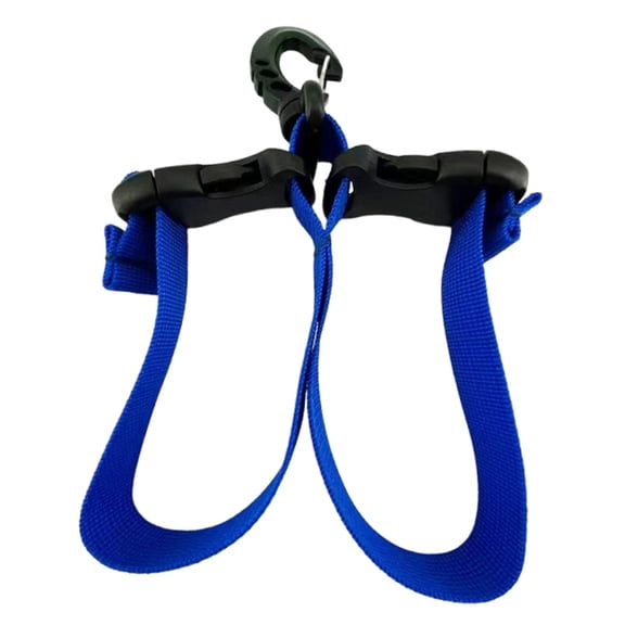 GARENDE Diving Fins Strap Replacement Swim Flippers Buckles for Freediving Men Women Blue