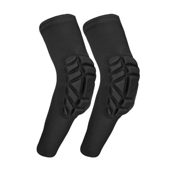 GARENDE Elbow Padeds Elbow Sleeve Shock Protection Elastic Compression Arm Sleeve Protector Gear for Baseball Cycling Football Skating L