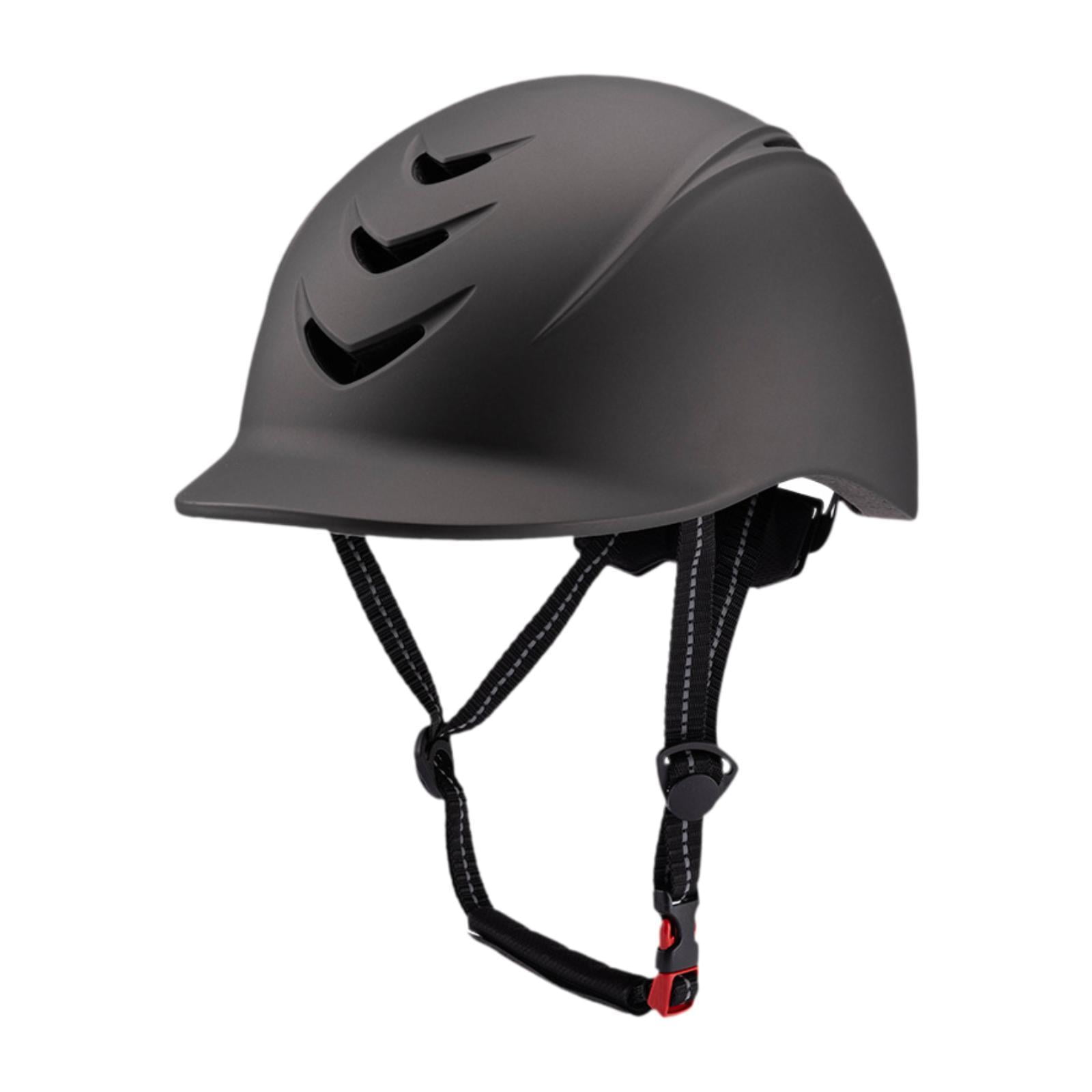 GARENDE Equestrian Adjustable Helmet Outdoor Sports Professional Horse Riding Helmet Gray