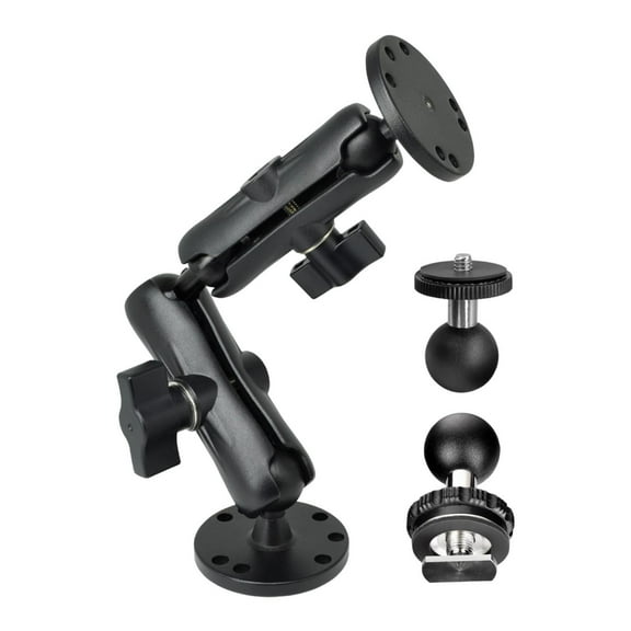 GARENDE Fish Finder Mount Base Adjustable Sturdy 1" Ball Mount for Boat Marine Kayak