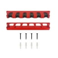 thumbnail image 1 of GARENDE Fishing Rod Holder 6 Holes Fishing Pole Storage Rack for Garage RV Game Room Red, 1 of 9