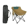 thumbnail image 1 of GARENDE Folding Camping Chair Heavy Duty Lightweight Beach Chair for Park BBQ Picnic Khaki L, 1 of 9