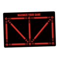 thumbnail image 1 of GARENDE Football Footstep Training Mat Child Training Pace Ball Control Player Equipment Red, 1 of 9