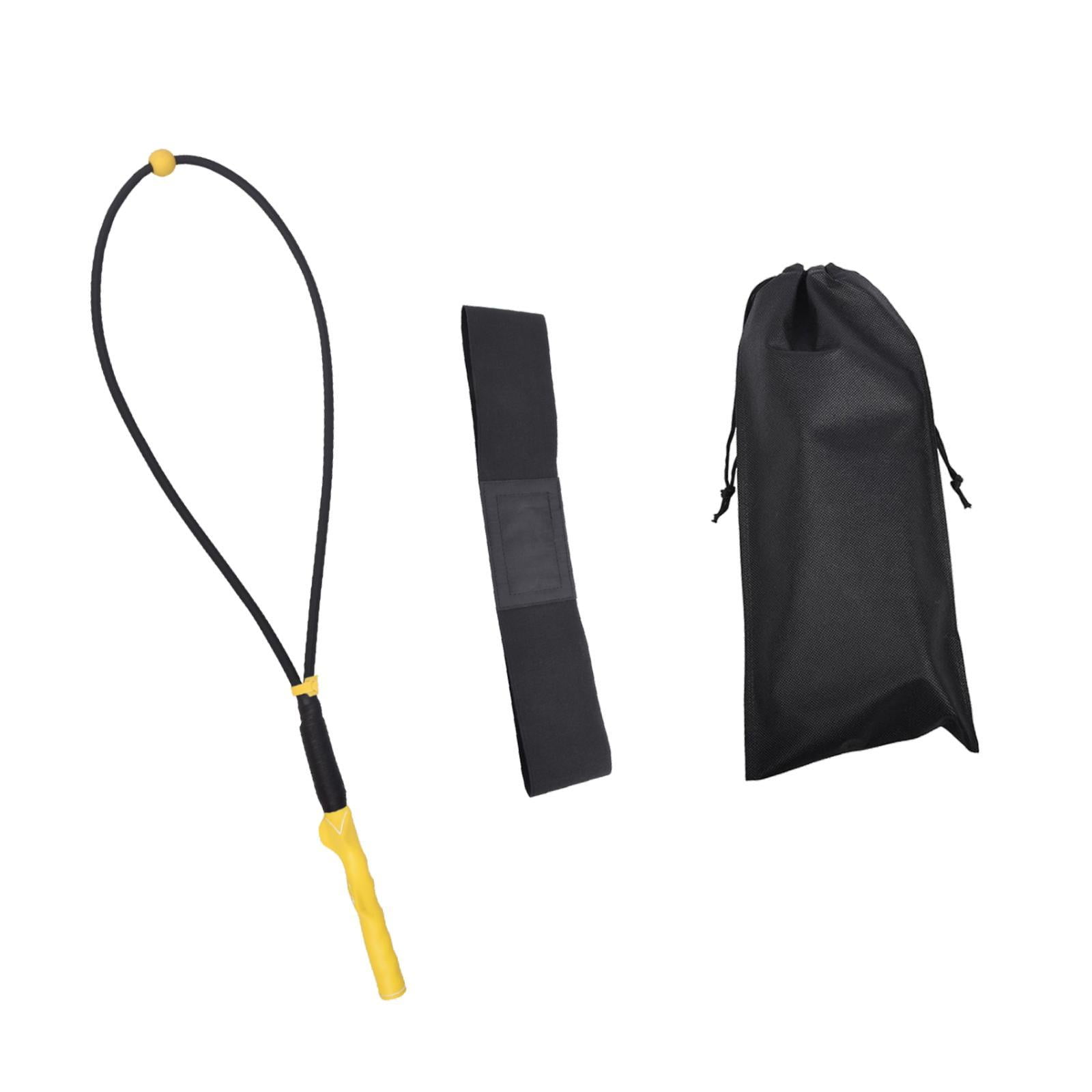 GARENDE Golf Swing Training Rope Comfortable Grip for Beginner Indoor Outdoor Adults yellow