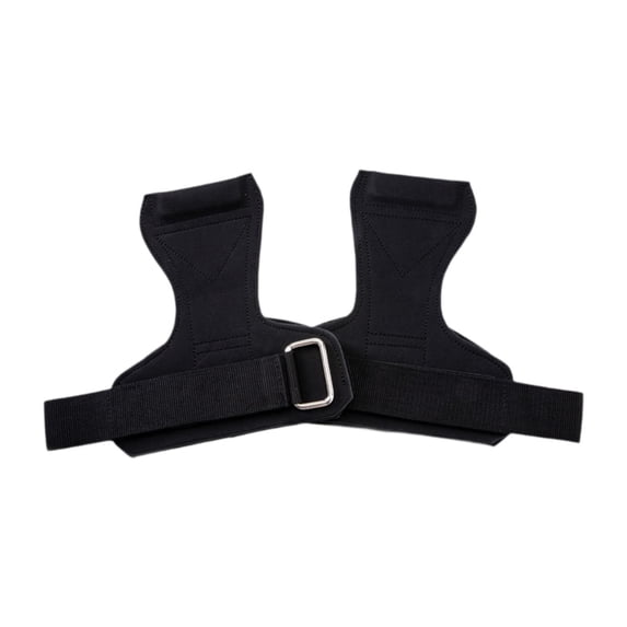 GARENDE Gym Gloves Easy to Use Palm Guards for Gymnastics Bodybuilding Weightlifting Black