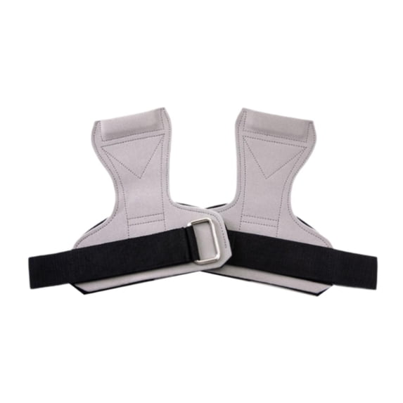 GARENDE Gym Gloves Easy to Use Palm Guards for Gymnastics Bodybuilding Weightlifting Grey