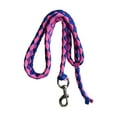 thumbnail image 1 of GARENDE Horse Lead Rope Braided Horse Rope Swivel Buckle Horse Leading Rope with 2.5meters Blue Pink, 1 of 9
