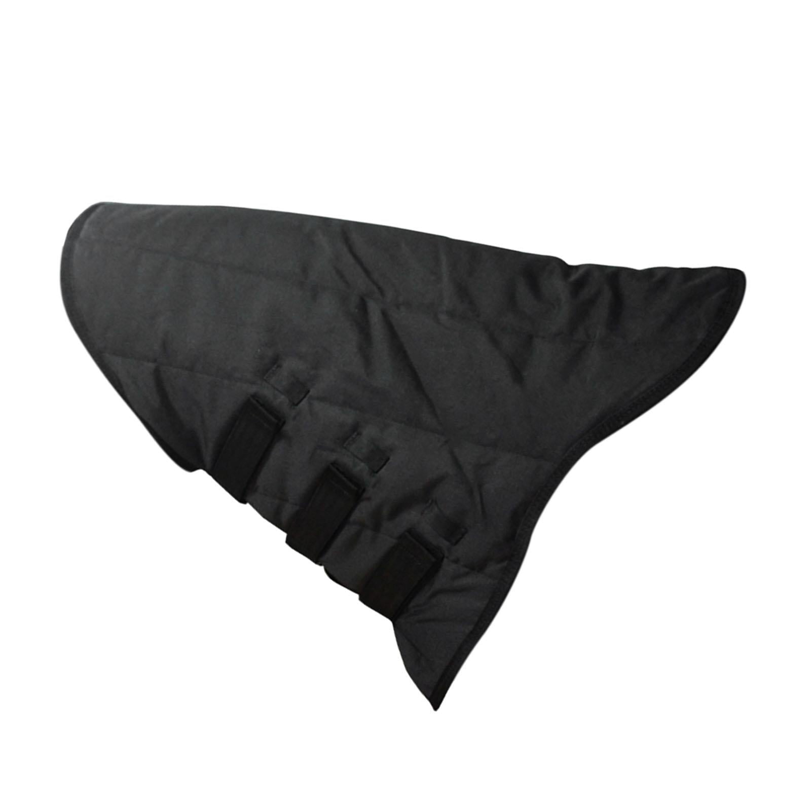 GARENDE Horse Neck Cover 600D Oxford Cloth Warm Equestrian Accessory Neck Protection Black