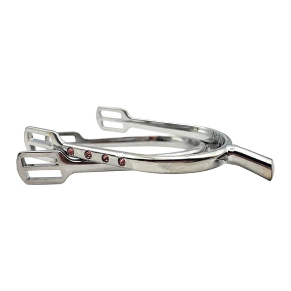 GARENDE Horse Riding Spurs Competition Easy Installation Training Lovers Riding Gear Silver