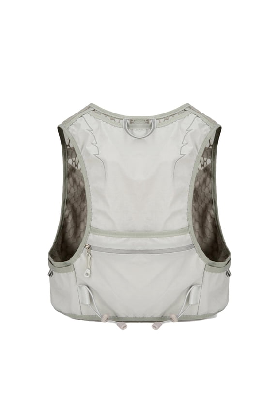 Hydration Vest Rucksack Adjustable Hydration Pack for Camping Hiking Cycling Gray