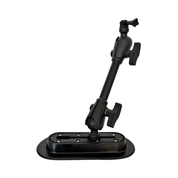 GARENDE Kayak Action Camera Mount Motion Camera Mount Adjustable Lightweight Mounting Bracket Support for Canoes Paddleboards Rafting