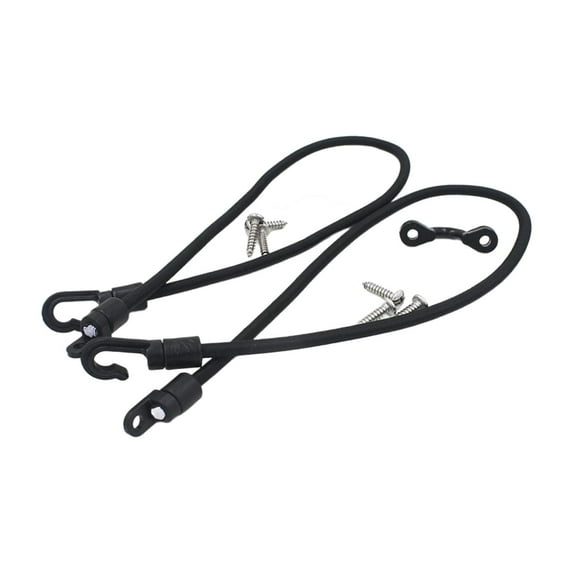 GARENDE Kayak Boat Fishing Rod Rack Strap Belt Holder Deck Mount Connector Pole Rack Rod 2pcs