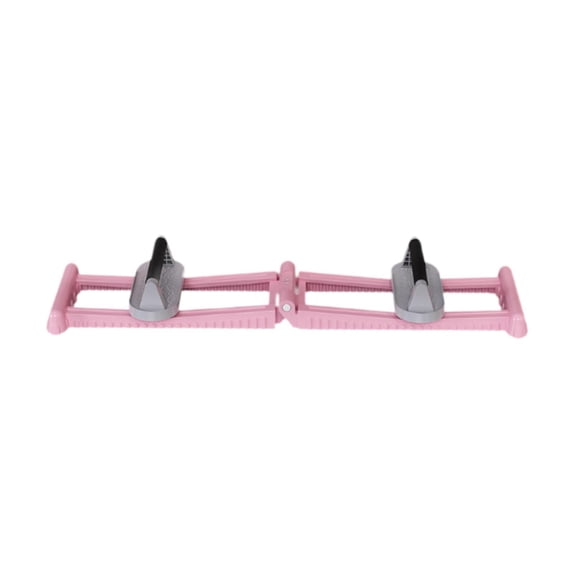 GARENDE Leg Exercise Equipment Foldable Inner Thigh Strength Exerciser for Home Yoga Pink