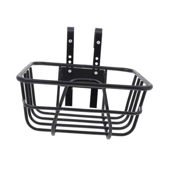 GARENDE Metal Wire Front Basket with Hooks Simple Installation for Mountain Bike