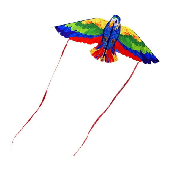 GARENDE Parrot Kite with 50M String for Garden Beach Family Outdoor Games Blue