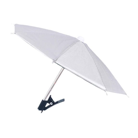 GARENDE Phone Sunshade Holder Gadget for Hand Outdoor Creative Recording Smartphone Bike argent