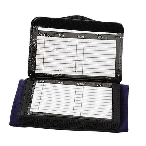 GARENDE Playbook Wristband Adult Armband Playbook for Softball Signs Hockey Practice DoubleSide 17x10.8cm