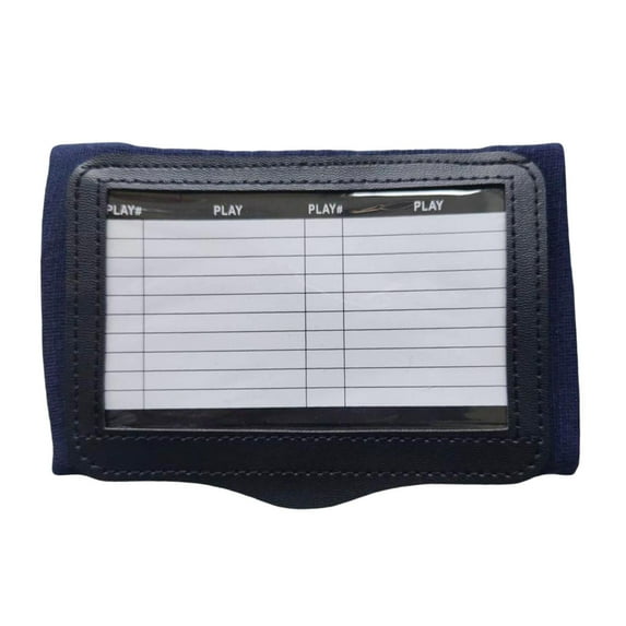 GARENDE Playbook Wristband Adult Armband Playbook for Softball Signs Hockey Practice SingleSide 17x10.8cm