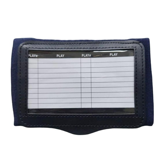 GARENDE Playbook Wristband Adult Armband Playbook for Softball Signs Hockey Practice SingleSide 17x10.8cm