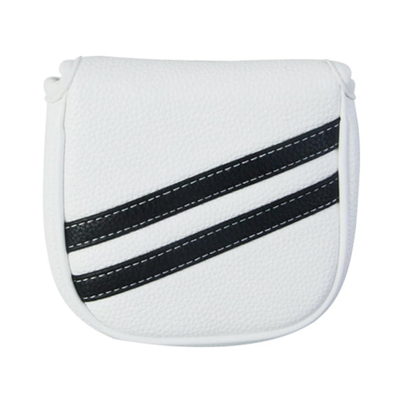 GARENDE Putter Head Cover Magnetic Lightweight for Traveling Golfers Plush Interior Style D