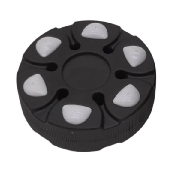 GARENDE Roller Hockey Puck Unique Gift Hockey Ball for Outdoor Sports Activity Black