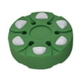 thumbnail image 1 of GARENDE Roller Hockey Puck Unique Gift Hockey Ball for Outdoor Sports Activity Green, 1 of 9