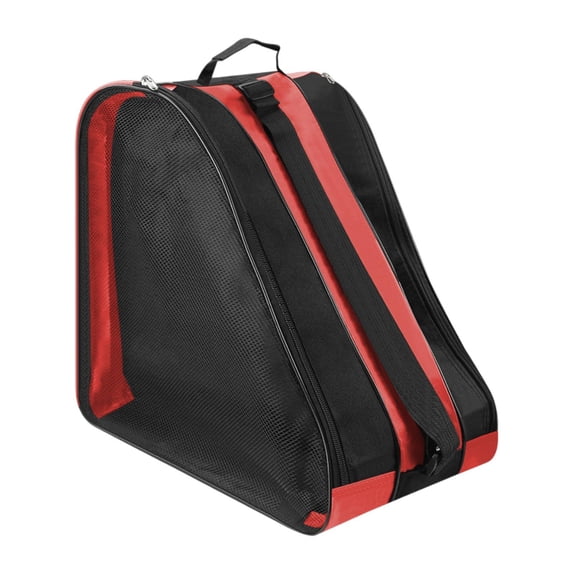 GARENDE Roller Skate Bag Carry Bag for Inline Skates Figure Skates Ice Hockey Skates Red
