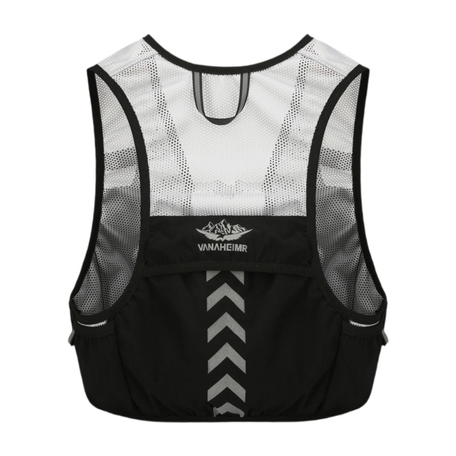 GARENDE Running Vest Breathable Adjustable Vest for Running Outdoor Sports Black