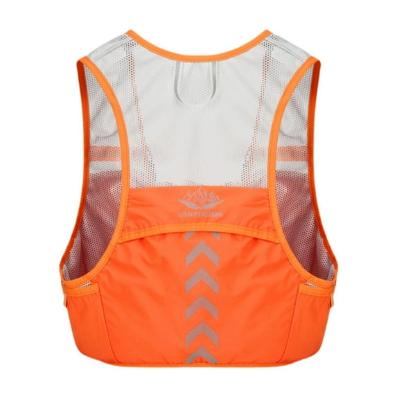 GARENDE Running Vest Breathable Adjustable Vest for Running Outdoor Sports Orange