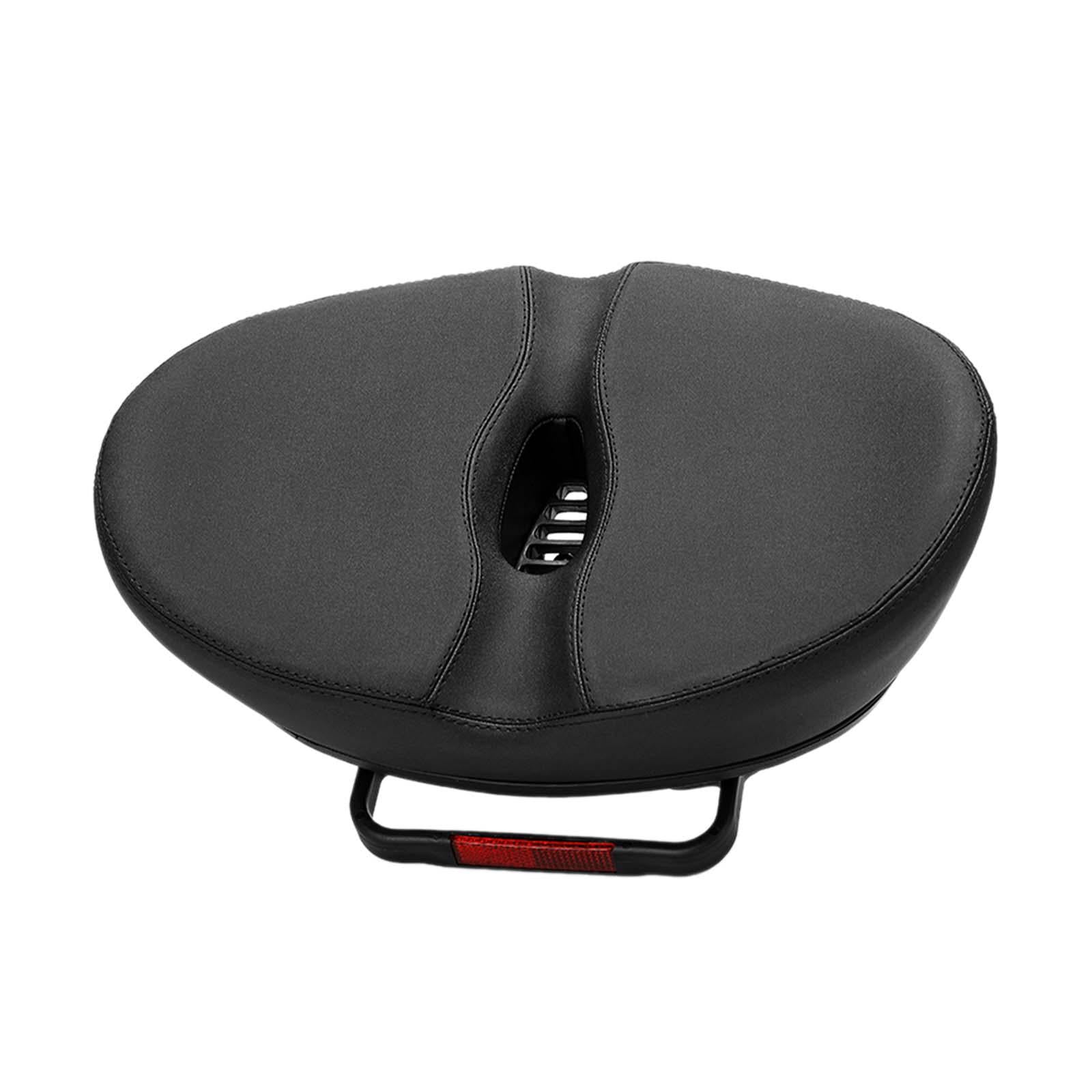 GARENDE Saddle Noseless PU Cycling Cushion Pad Comfortable Bike Seat Cushion Black