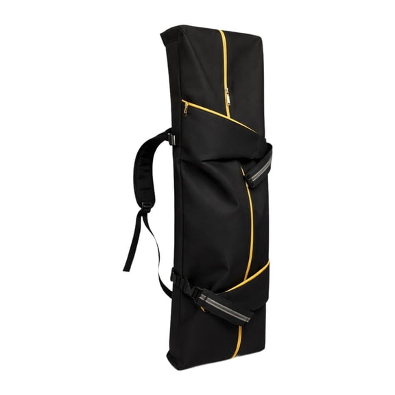 GARENDE Skateboard Backpack Bag Longboard Carry Case Adjustable Shoulder Strap Adults Pouch Carrying Bag Skateboarding Gear Organizer Black