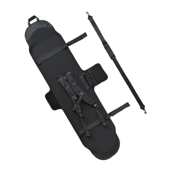 GARENDE Ski Storage Case Back Board Cover Sbr Neoprene Snowboard Travel Bag Length 138cm