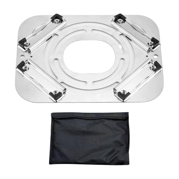 GARENDE Stove Chimney Anti Scalding Cover Flue Flashing for Camping Greenhouse Boats