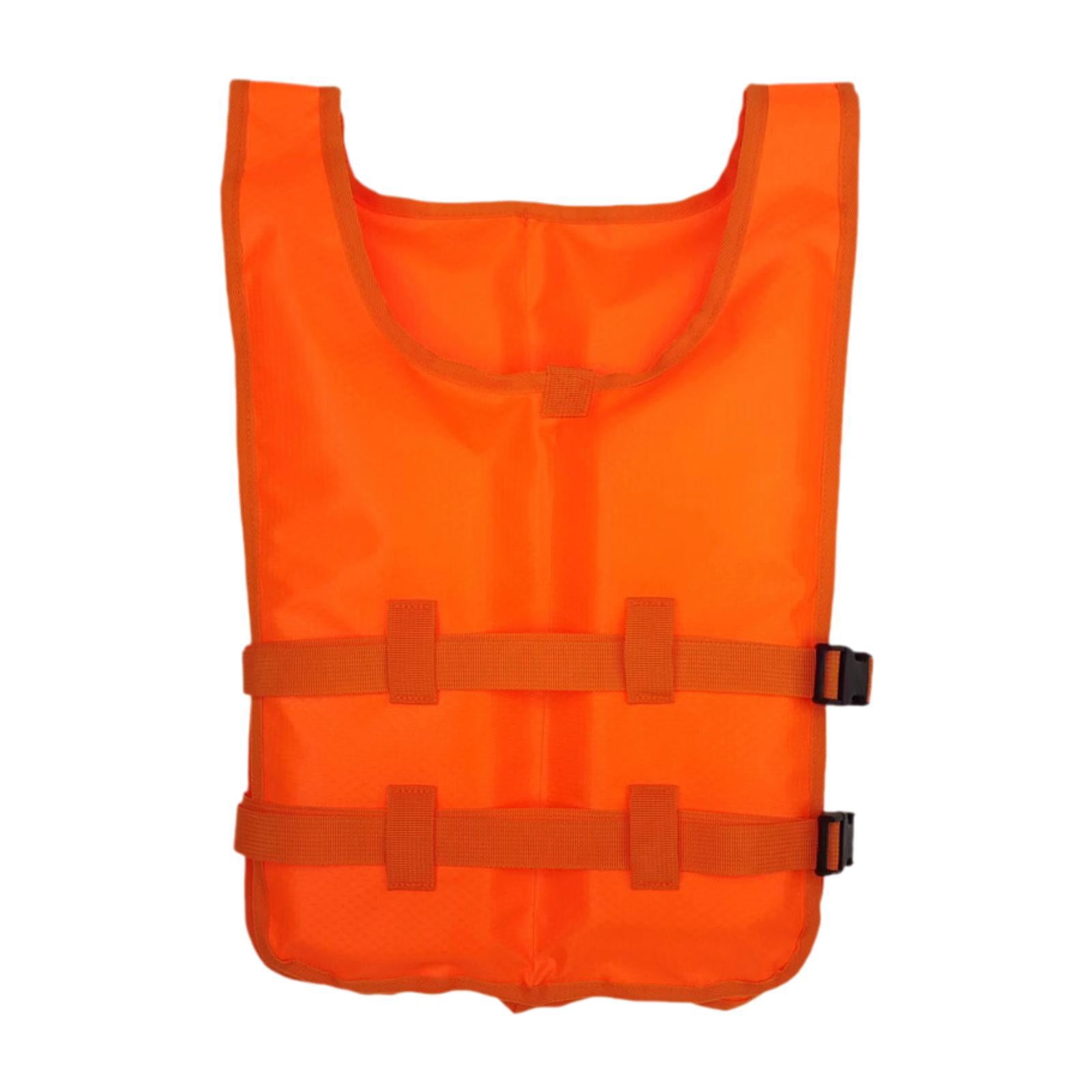 GARENDE Survival Suit Breathable Swim Vest for Surfing Kayaking Canoeing Orange