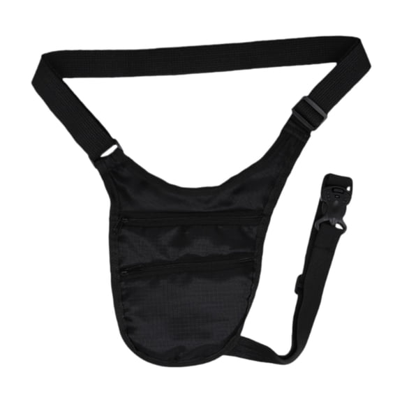 GARENDE Underarm Bag Adjustable Concealed Pack for Traveling Abroad Outdoor Passport black