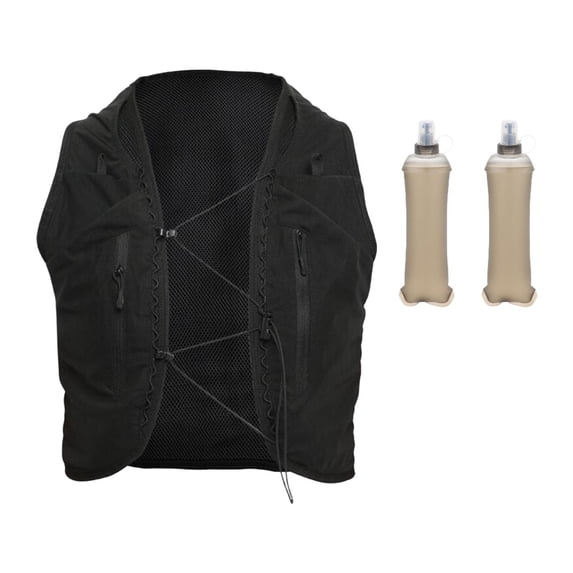 GARENDE Vest 2Pcs 250ml Water Bottles Sport Bag for Trail Cycling Climbing XL