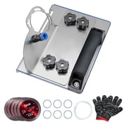 GARGENTOL 45 Degree Tile Chamfering Tool, Tile Cutter Tool   Universal Stand for 100-Type Angle Grinders, Precise Tile Bevel Cutting, Chamfer Cutter Attachment for Ceramic