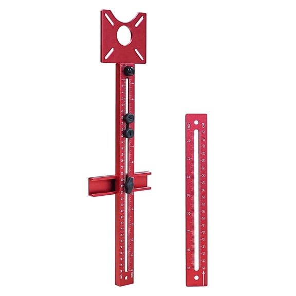Router Jig Kit, 4-in-1 Guide for Woodworking Cabinets & Hardwood | 24-inch adjustable routing jig with 610mm sliding rail. Creates precise cuts on cabinet, MDF and hardwood workpieces