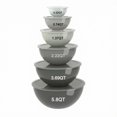 thumbnail image 1 of GARITIN Mixing Bowls with Lids Set, 12 Piece Plastic Nesting Bowls Set with 6 Prep Bowls and 6 Lids, Dishwasher, Microwave and Freezer Safe, for Preparing,Serving and Storing Food, 1 of 6