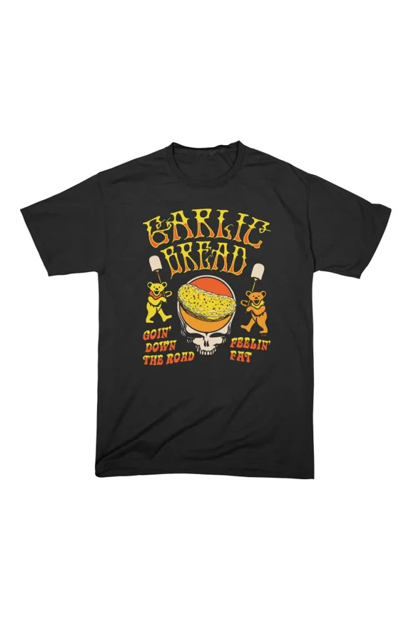 GARLIC BREAD T-Shirt Tee Gift For Him Merch For Her Apparel For Friend