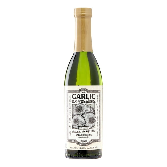 GARLIC Expressions Gluten-Free Classic Vinaigrette Salad Dressing, 12.5 Fl Oz