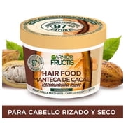 GARNIER FRUCTIS MASCARILLA MULTI-USOS HAIR FOOD MANTECA DE CACAO CABELLO RIZADO Y SECO 350 ML